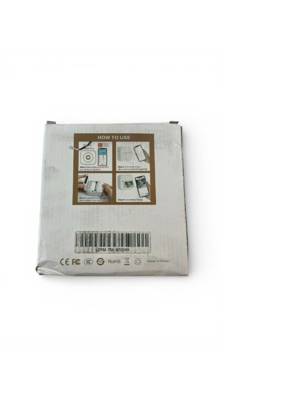 Mini Pocket Thermal Printer Wireless Bluetooth Photo Sticker Paper Inkless Print - Picture 6 of 6